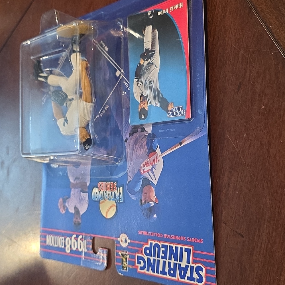 1998 Starting Lineup Extended Series Figure- Hideki Irabu - Picture 3 of 7